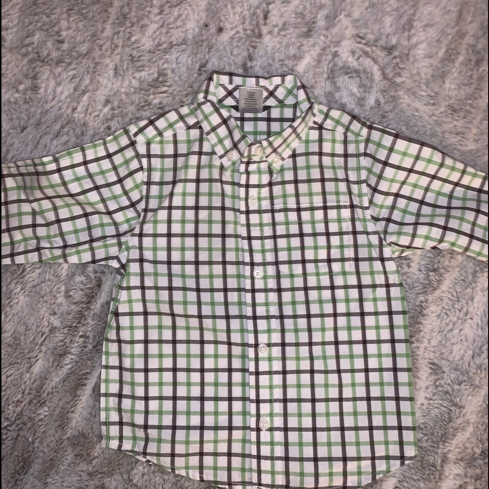 NWOT GYMBOREE TODDLER BUTTON DOWN SHIRT